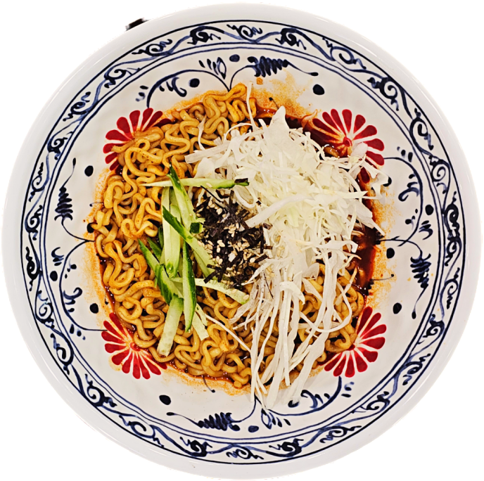 매운 볶음라면(불닭볶음면)