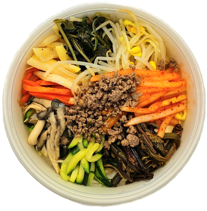 [수제] 산채 비빔밥 도시락