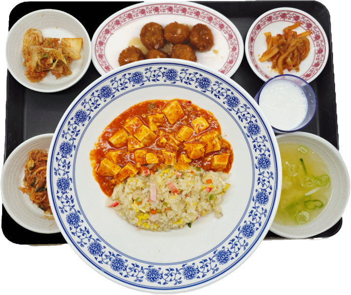 새우볶음밥&마파소스