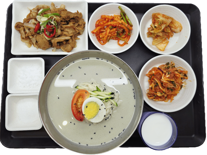 검은콩국수