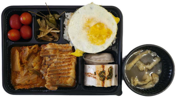 [도시락]삼겹살김치찜