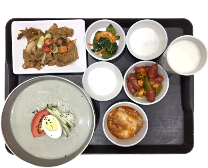 검은콩국수