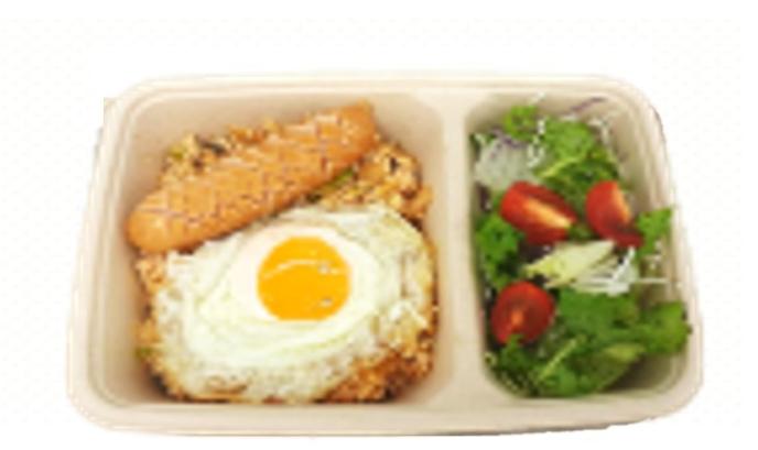 컬리플라워두부김치볶음밥