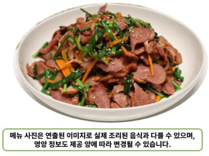 훈제오리버섯볶음