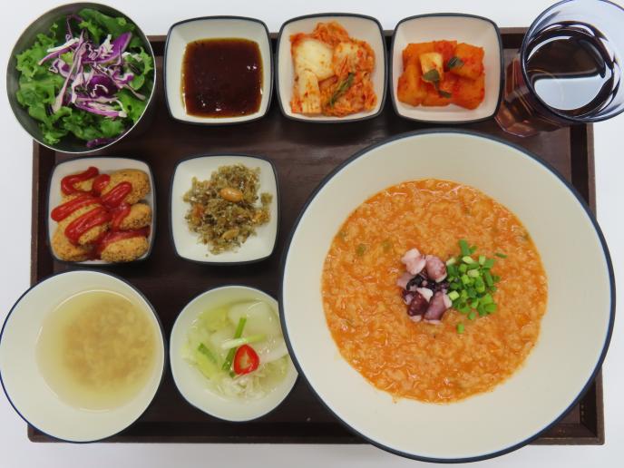 매운낙지죽
