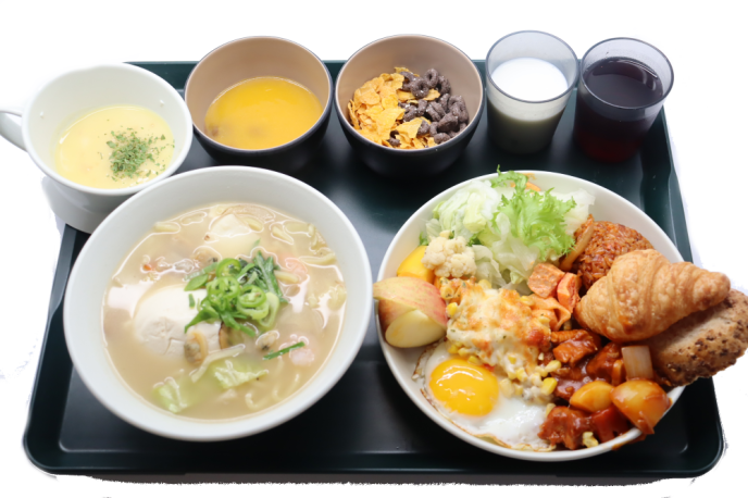즉석요리-순두부백짬뽕 WITH 샐러드바