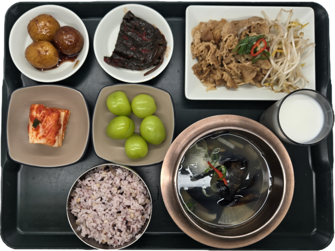 우삼겹숙주볶음