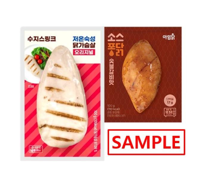 닭다리살블랙갈릭맛