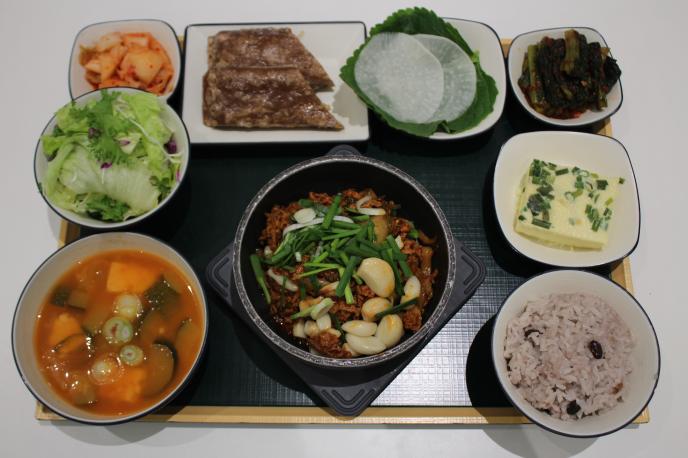 [전기특식]연탄오리불고기