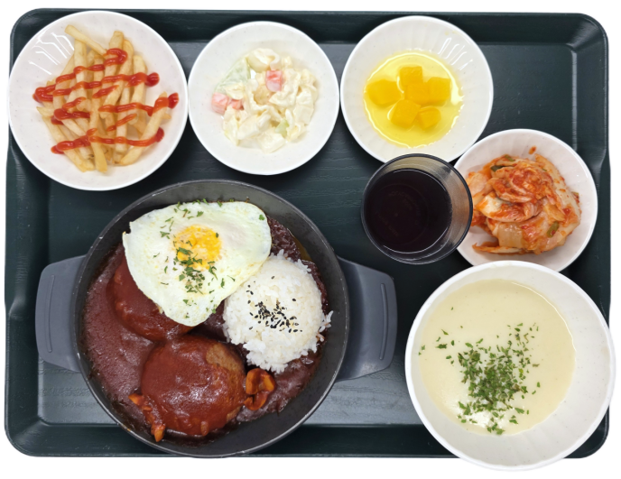 클래식함박스테이크