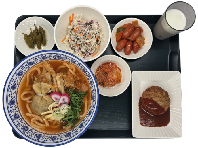 김치우동