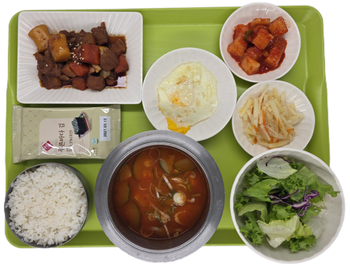 얼큰수제비국