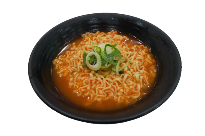 진라면&계란,떡국떡