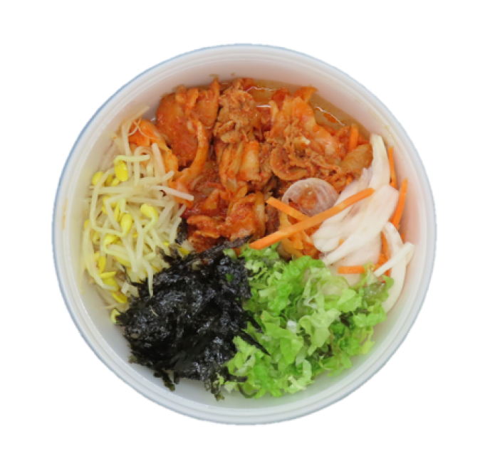 제육채소비빔밥