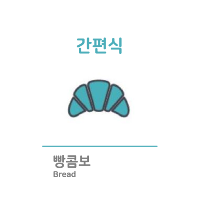 초코칩머핀빵콤보