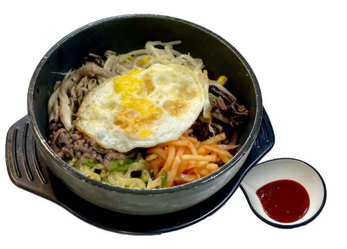 돌솥비빔밥&계란후라이