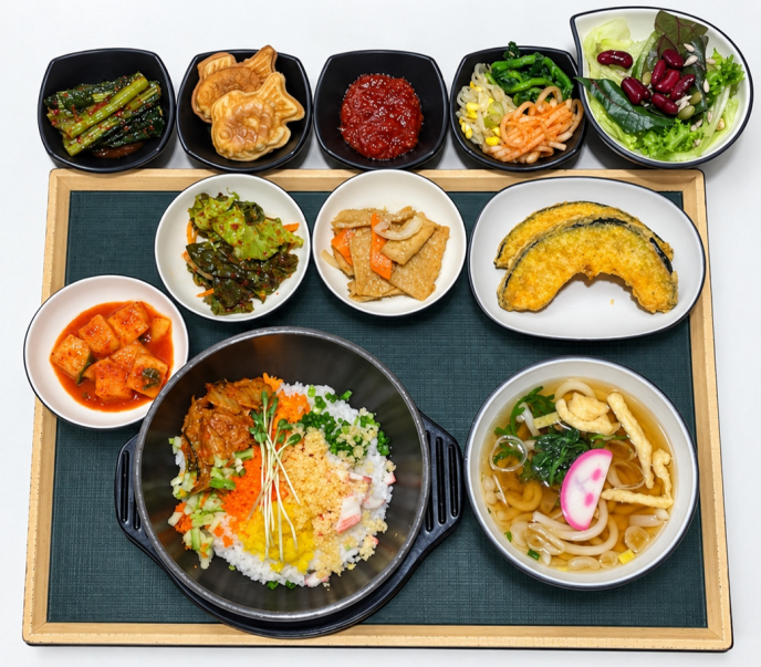 뚝배기날치알밥