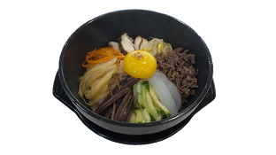 오색나물비빔밥